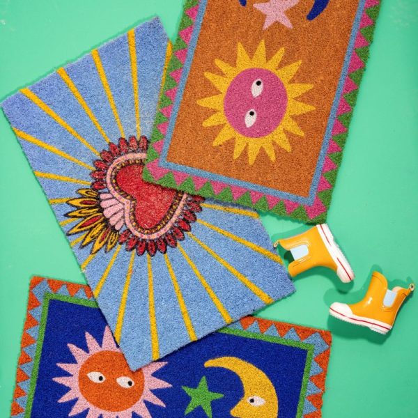 Doormat sun-moon natural - Image 2