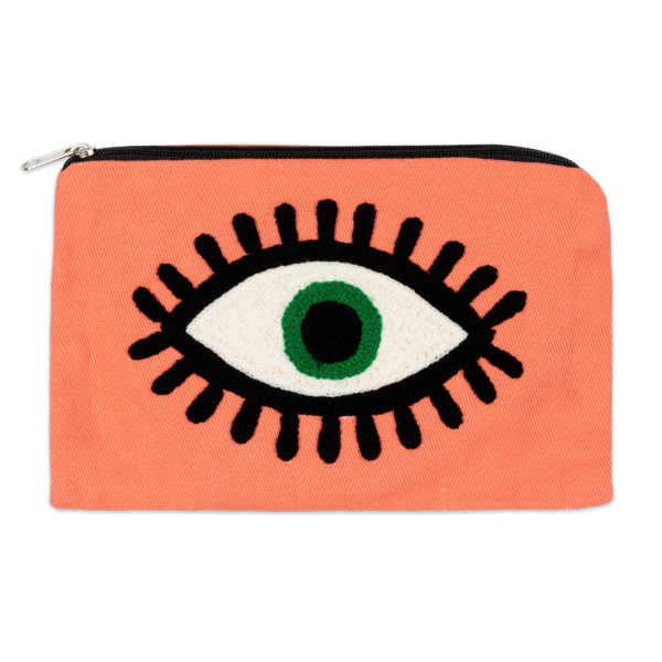 Make up Bag Eye oranje