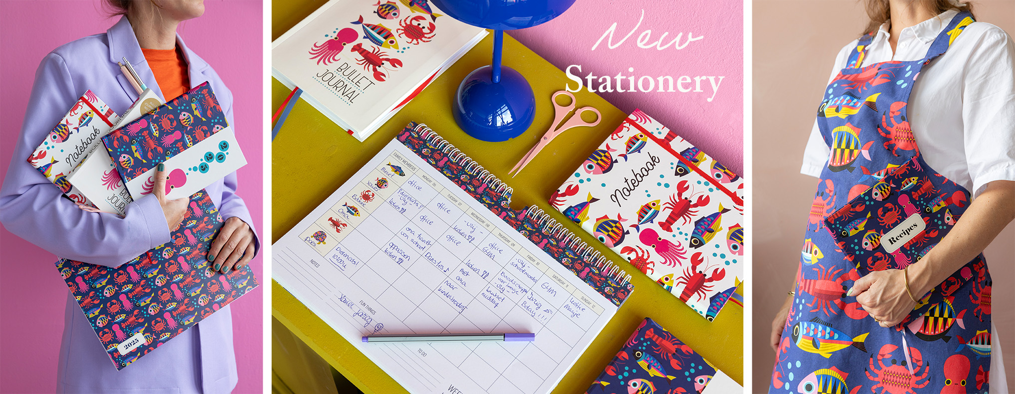 Stationery Sealife Collection Kitsch Kitchen